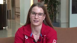 Michelle Heimberg (Wasserspringen) ist nominiert als Aargauer Sportlerin des Jahres 2025