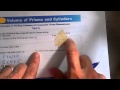 Volume and Area of Geometric Shapes