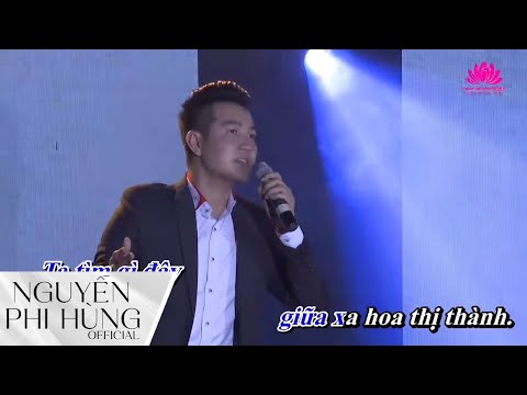 NỖI LÒNG XA XỨ | KARAOKE |Beat chuẩn | Nguyễn Phi Hùng |