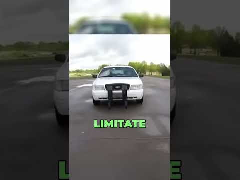 L'Ancora Gigante Dell'Auto Della Polizia