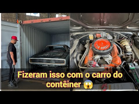 fizeram isso com o carro do Contêiner do Renato Garcia 😱