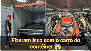 fizeram isso com o carro do Contêiner do Renato Garcia 😱