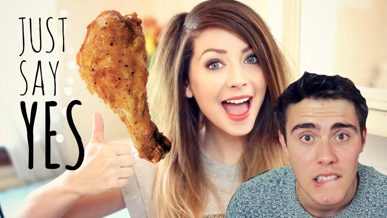 Is Zoella holding Alfie back. Is Chicken healthy?