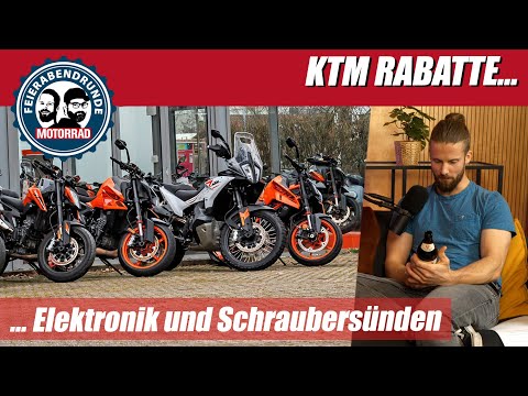 KTM Rabatte, Zickige Elektronik und... Schraubersünden! | Feierabendrunde #3