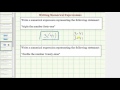 Understanding Numerical Expressions