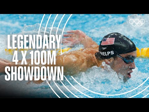 The GREATEST relay ever? 🏊🏼‍♂️ | FULL RACE Men's 4x100m Freestyle | Beijing 2008