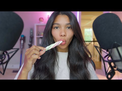 ASMR | Fast & Aggressive Mouth Sounds & Swedish Candy Eating 🍭✨