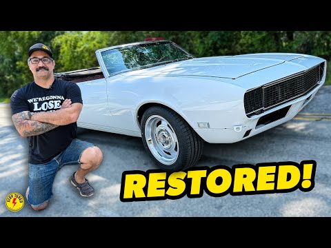 My Dad’s DREAM ’68 Camaro Hits the Road For the First Time After 30 YEARS!