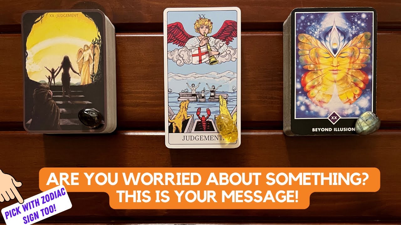 Are You Worried About Something This is Your Message!