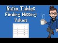 Finding Values in Ratio Tables