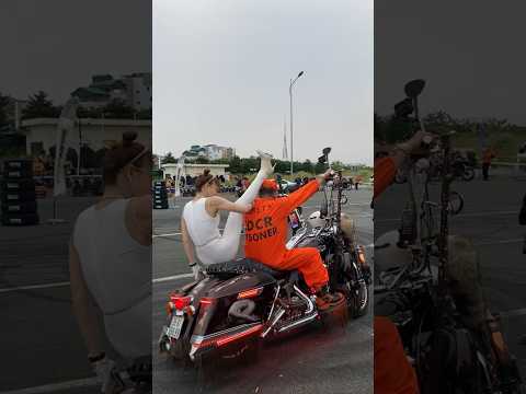 Harley Davidson Vietnam | Hậu Trường NSND Lý Trần Dũng và Vợ