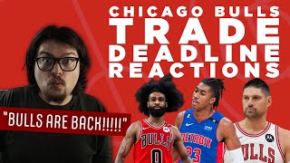 Chicago Bulls TRADE REACTIONS! Vucevic, Ivey, Coby White Rumors & More! Deadline Livestream REPLAY!