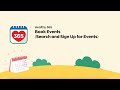Booking Events on Healthy 365 App