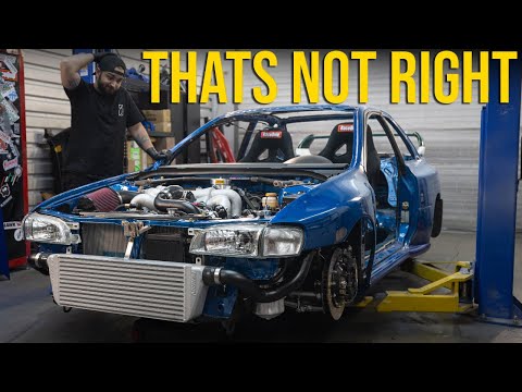 Attempting To Start the STI Swapped Subaru 2.5RS