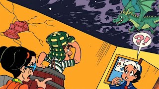 CHAVES, QUICO, O DRAGÃO E SÃO JORGE | GIBIS ANIMADOS DA TURMA DO CHAVES