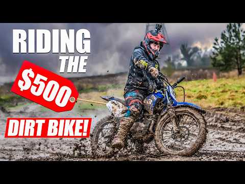 Surviving a Ride on the CHEAPEST Dirt Bike!