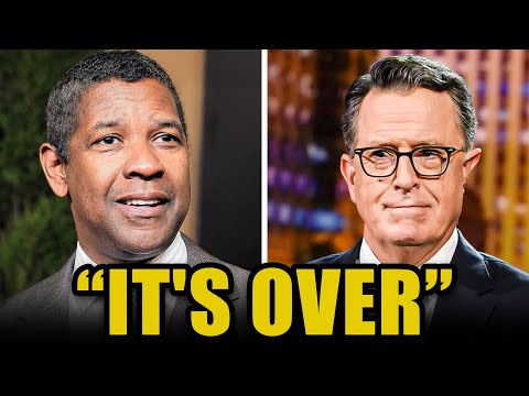 Denzel Washington Kicked Off Colbert’s Show After Explosive On-Air Showdown