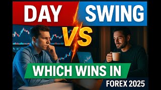Day Trading vs Swing Trading in Forex – Which One Is Better for YOU? (2025 Beginner’s Guide)