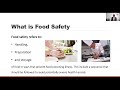 Food Safety Knowledge Assessment