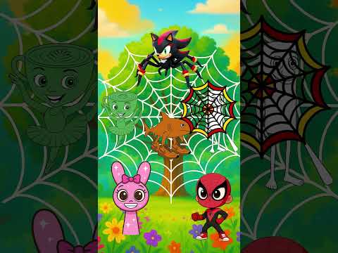 Who will save Tung Tung Sahur?! Pinky vs Spiderman!! 🎀🕷️
