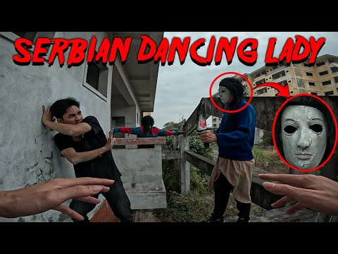 SERBIAN DANCING LADY IN REAL LIFE l PARKOUR POV ESCAPE ''Part 16.0'' (Horror Parkour POV Short)