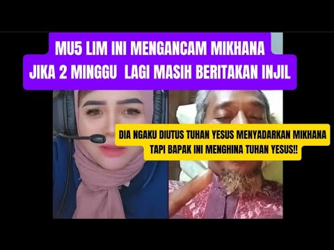 BAPAK INI ANCAM MIKHANA JIKA MASIH MEMBERITAKAN INJIL MAKA DUA MINGGU LAGI AKAN CELAKA??