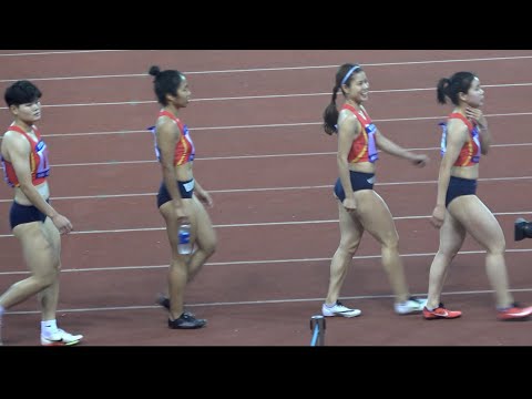 4x100m tiếp sức nữ: Cuộc đua của các cô gái Việt Nam - Thái Lan