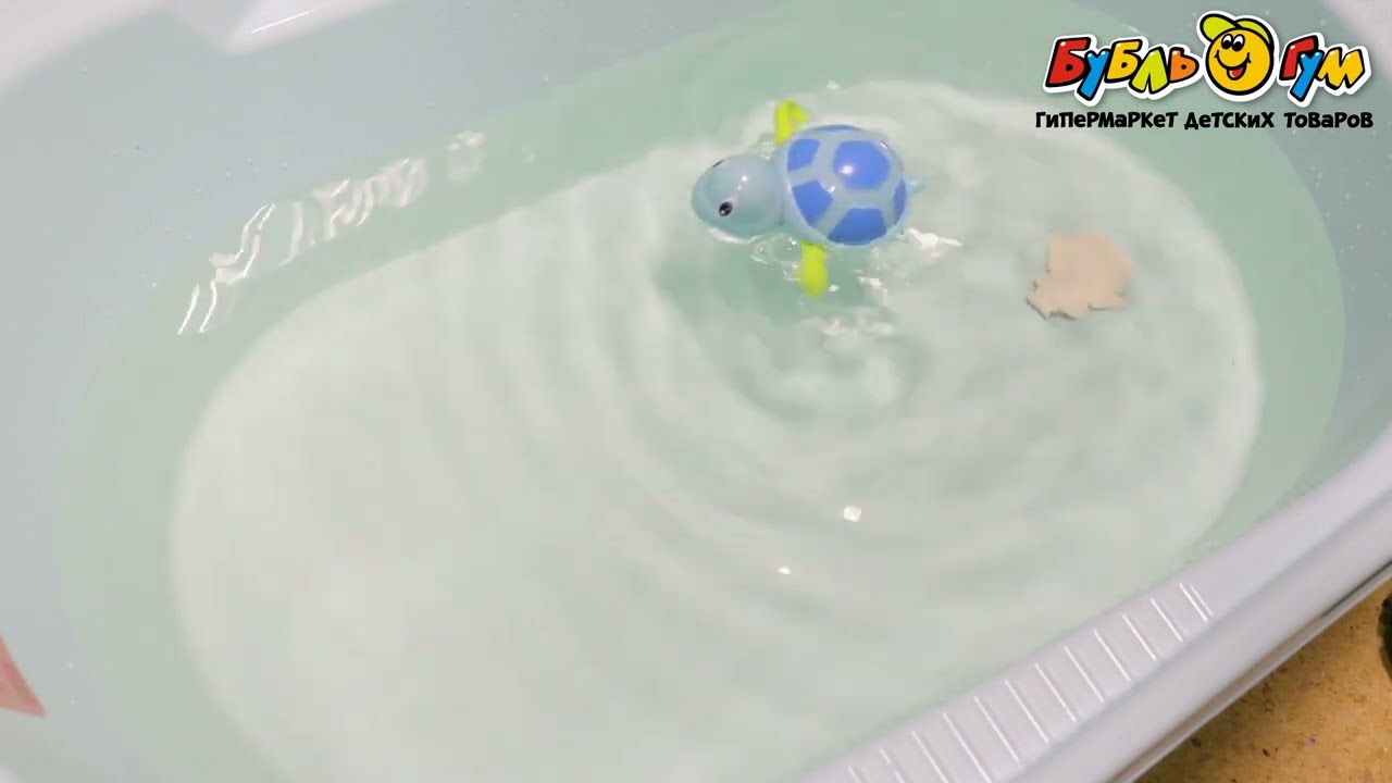 Игрушка Черепаха заводная с 18мес в ассортименте  - видео