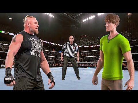 Full Match - Brock Lesnar vs Shaggy Rogers - Iron Man Match 2025 | WWE2K Jan 19, 2025