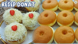 RESEP DONAT GEMBUL TOPING KEJU YANG ENAK LEMBUT MONTOK
