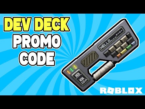 Roblox Promcode 07 2021 - roblox dev deck