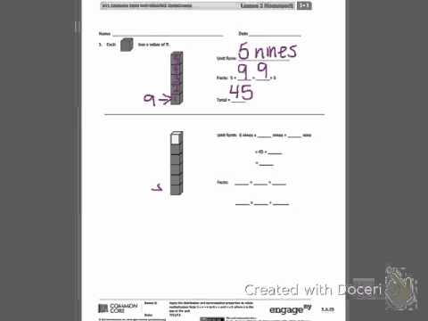 Engage NY Third grade Module 3 Lesson 2 front - YouTube