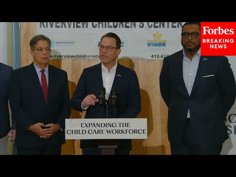 YouTube video thumbnail: Gov. Josh Shapiro Unveils $25 Million Investment For Affordable Child Care In Pennsylvania