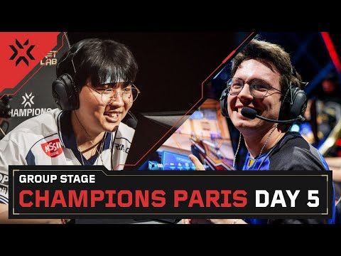 PRX vs GX / DRX vs NRG — 챔피언스 파리 — 그룹 스테이지 — 5일차