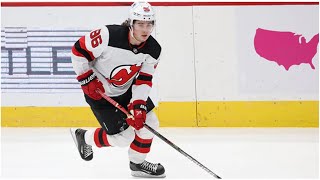 Jack Hughes tape job ￼