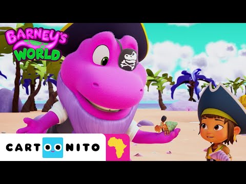 The pirates and the crab 💜 | Barney's World | Cartoonito Africa | Cartoons for Kids