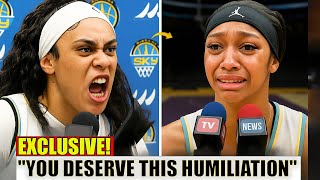 AGAIN?! Angel Reese HUMILIATED on LIVE TV as Kamilla Cardoso WALKS OFF  Chicago Sky in MELTDOWN