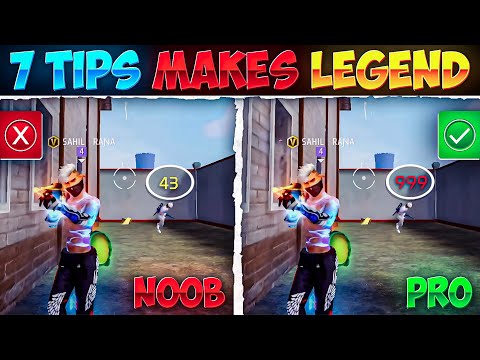 7 PRO Tips To Improve Your Gameplay 🚀 In Free fire | Pro Player कैसे बने ? 2025