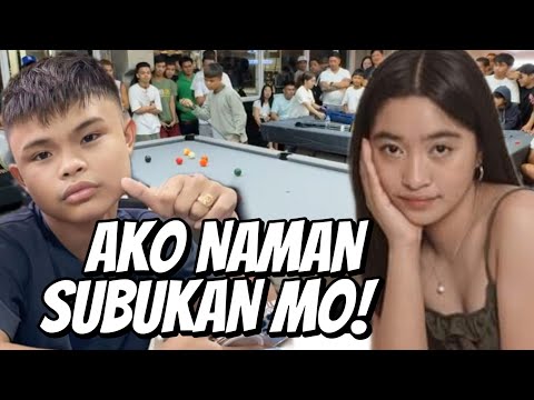 PINATULAN NA SAWAKAS BABAENG TIRADOR NA MAGALING AT MALAKAS MAG BILYAR | PINARTIDAHAN NA NI JAYBEE