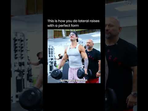 How to Lateral Raise w/ Perfect Form!