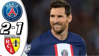 PSG vs Lens 2-1 All Goals & Extended Highlights 2022
