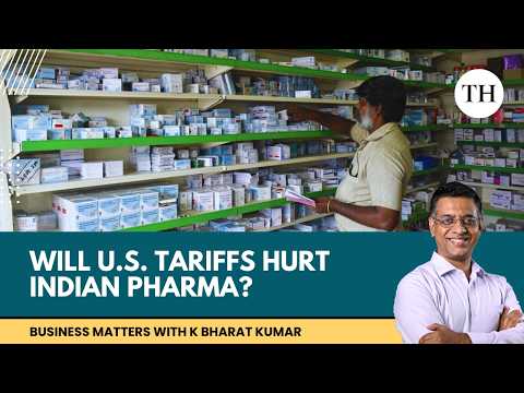 YouTube video thumbnail: Are U.S. Tariffs a Real Threat to Indian Pharma Sector?