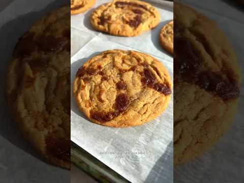 Pumpkin Miso Caramel Cookies