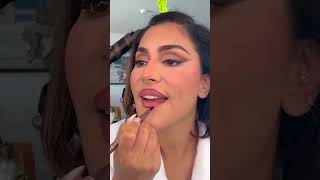 GRWM for a gelato in Capri 🇮🇹 #hudabeauty #lipcombo #grwm #howto