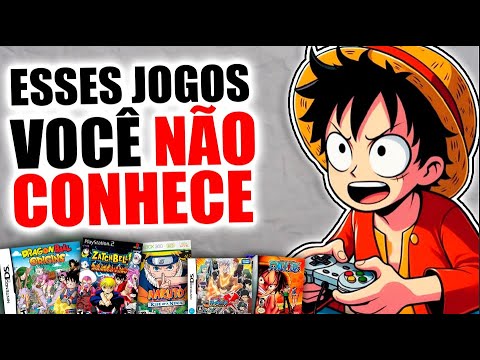 6 JOGOS DE ANIME INCRÍVES PORÉM DESCONHECIDOS