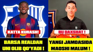 BARSA REALDAN YULDUZNI TORTIB OLMOQCHI, ABBOSNING YANGI JAMOASIDAGI MAOSHI MALUM VA BOSHQA