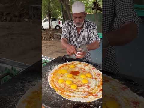 Famous egg dosa making in Kolhapur #shorts