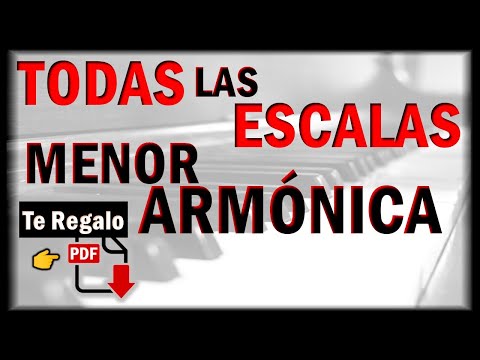 Todas Las Escalas Menor Armónica - PDF Gratis