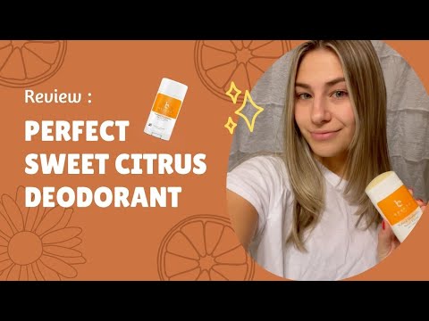 REVIEW: Sweet Citrus Deodorant