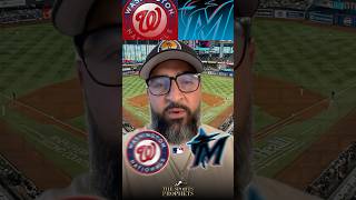 WEDNESDAY BASEBALL PICKS | NATIONALS VS MARLINS